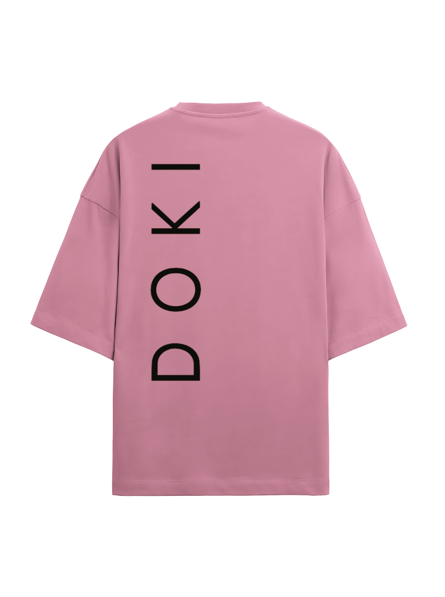 Doki oversized terry t-shirt/co ord set