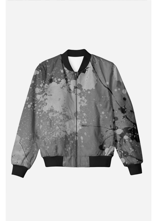 Full print unisex bomber jacket