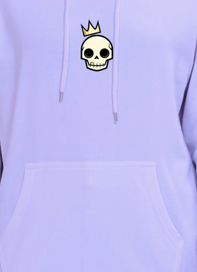 Regular printed hoodie