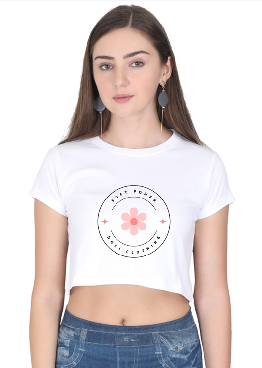 Printed crop top