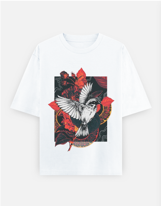 Oversized printed t-shirt
