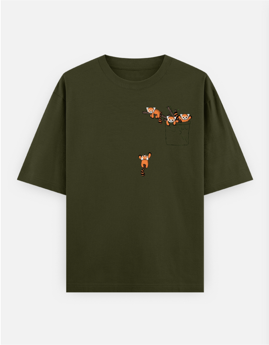 Printed oversized t-shirt