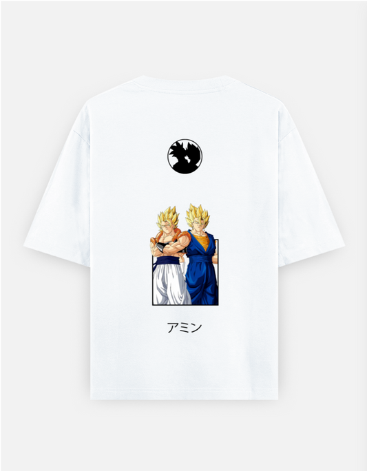 Gogeta/Vegeto x Dragon Ball oversized t-shirt
