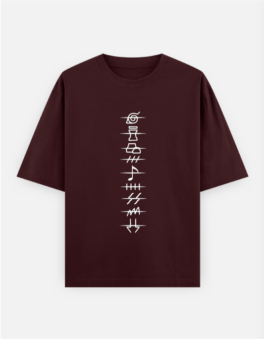 Akatsuki x Naruto oversized t-shirt