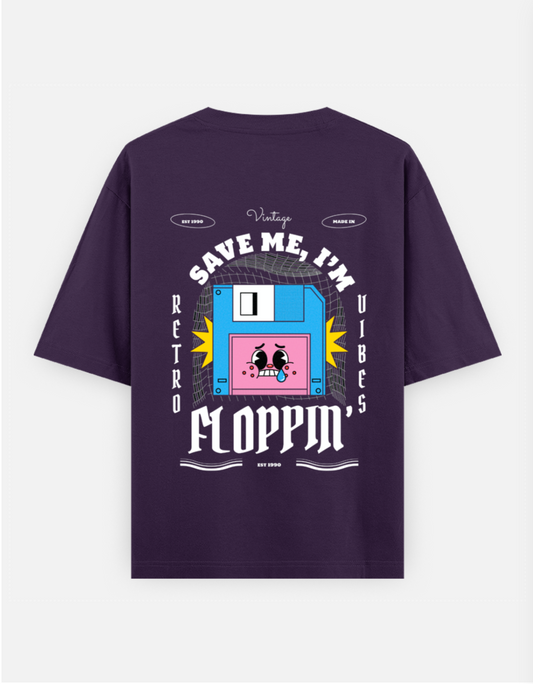 Oversized printed t-shirt