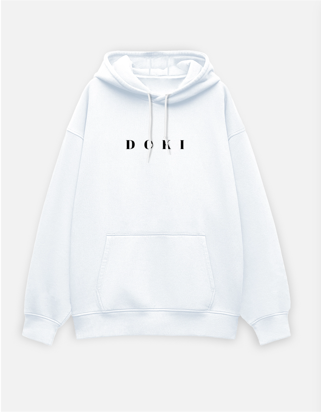 Oversized printed hoodie