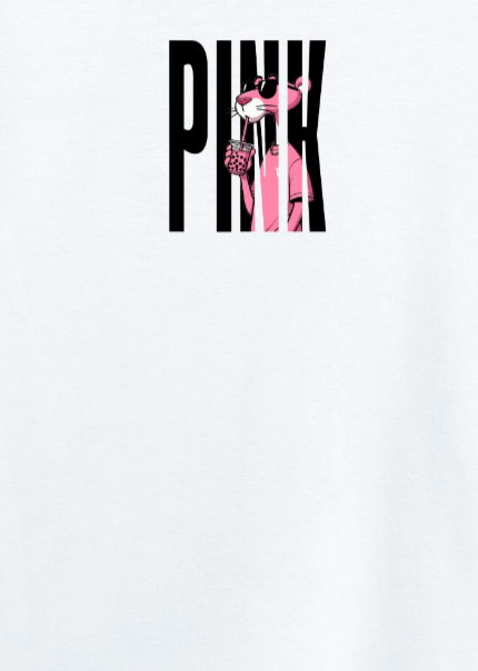 Pink Panther oversized t-shirt